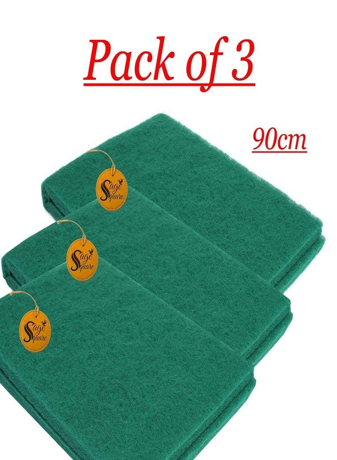 Sage Square Aquarium Biochemical Sponge Filter Bio Cotton Foam Material, Aquarium Filter Durable Filtration for Fish Tank BIO Cotton Sponge, Non-Toxic for Fresh & Saltwater Aquarium (Pack of 3) - Image 2